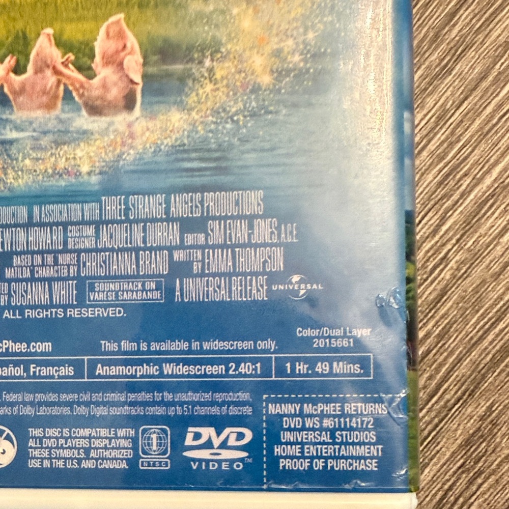 Nanny McPhee Returns DVD / BUNDLE AND SAVE ON MOVIES - Picture 6 of 8